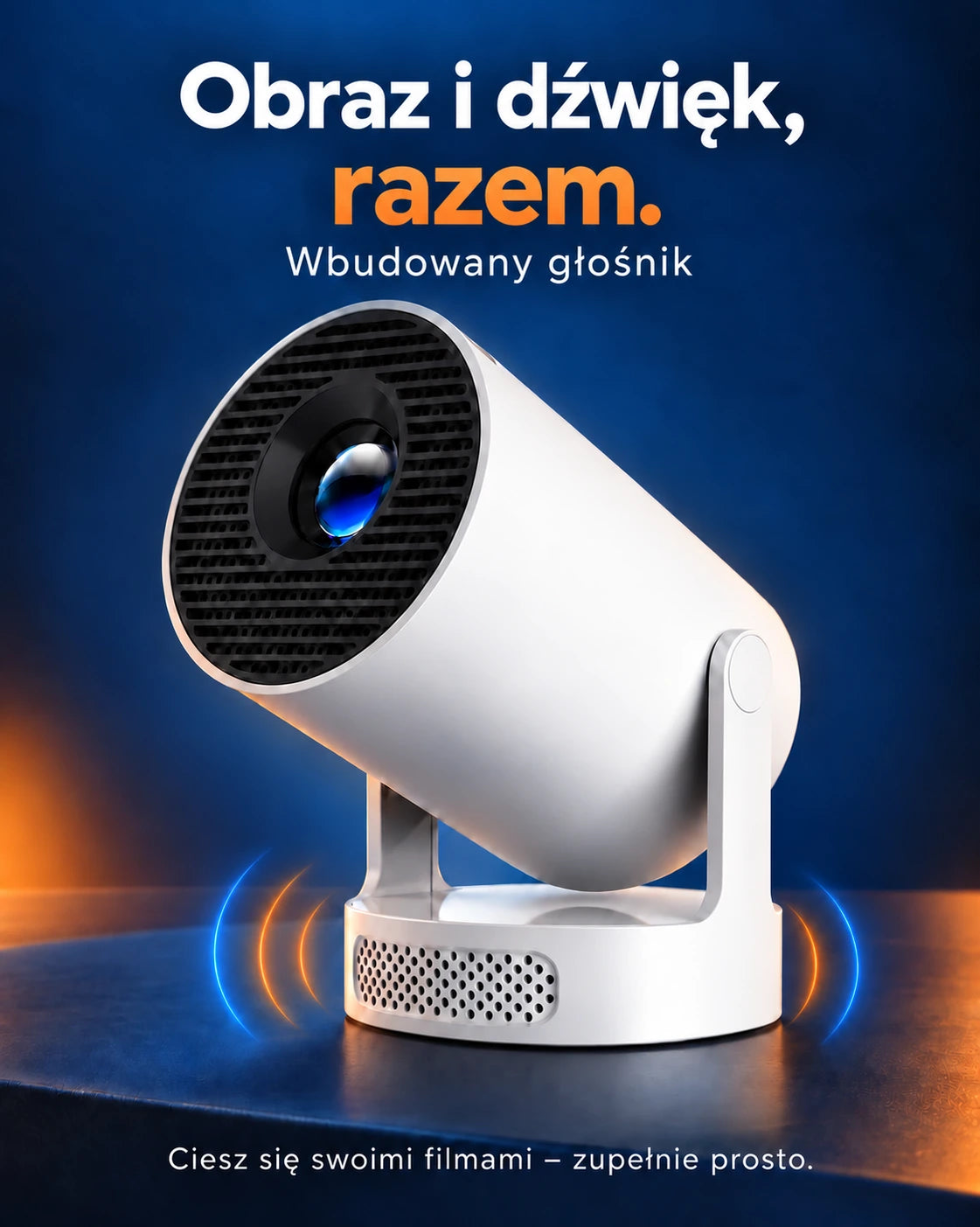 Projektor zgodny z 4K, 330 lumenów ANSI – Luma One, natywne Full HD 1080p