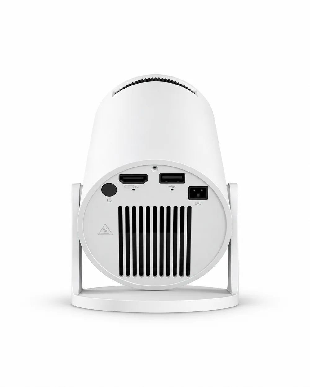 Miniprojektor Projektorland Luma Compact – 200 ANSI-lumen, HD 720p, Android 14, Wi-Fi 6 och 5 W högtalare
